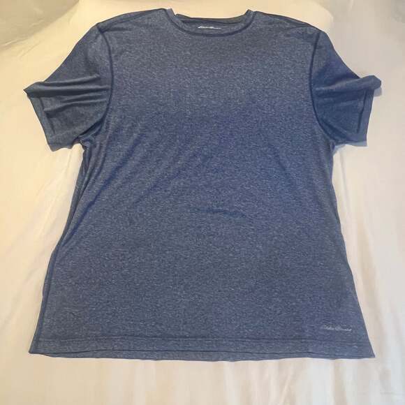 Eddie Bauer Men's Blue Performance T-Shirt, Short Sleeve, Size XL - Picture 1 of 5